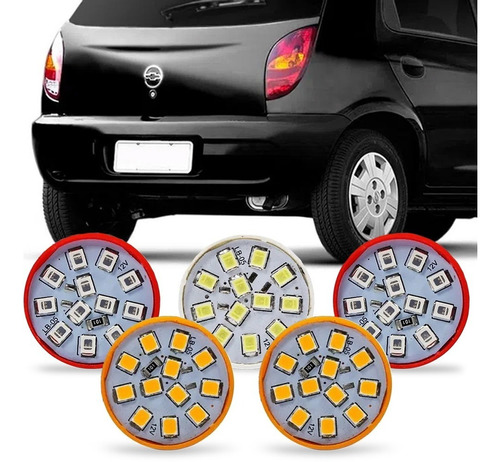 Kit 5 Lampada Led Para Lanterna Celta 1999 2000 01 02 A 2006