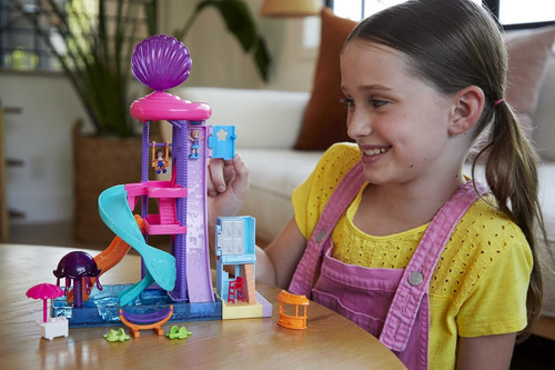 Juguete Al Aire Libre De Polly Pocket Con 2 Micro Muñecas Ac