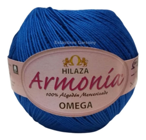 Hilaza Armonía 100% Algodón Colores A Escoger Color Azul frances