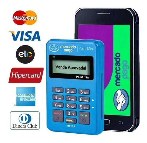 Imagem 3 de 10 de Maquineta Point Mini - A Máquina De Cartão Do Mercado Pago