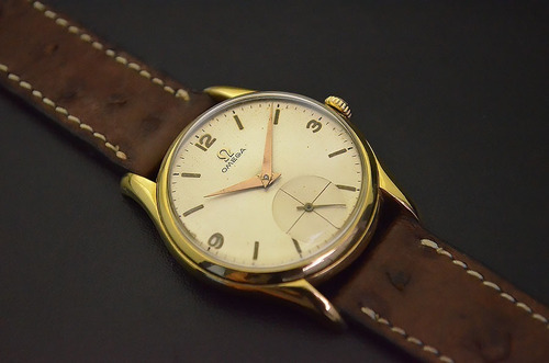 Omega Corda Manual Cal. 266- Plaque De Ouro - Lindo