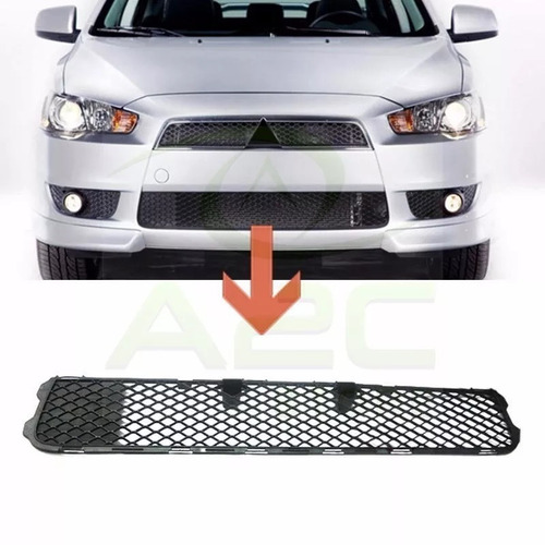 Imagem 1 de 2 de Grade Inferior Central Lancer Gt 2011 2012 A 2016 2017