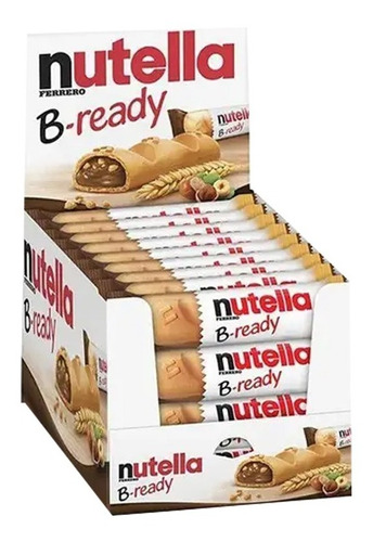 Nutella B-ready Biscoitos Wafer C/36un - Ferrero