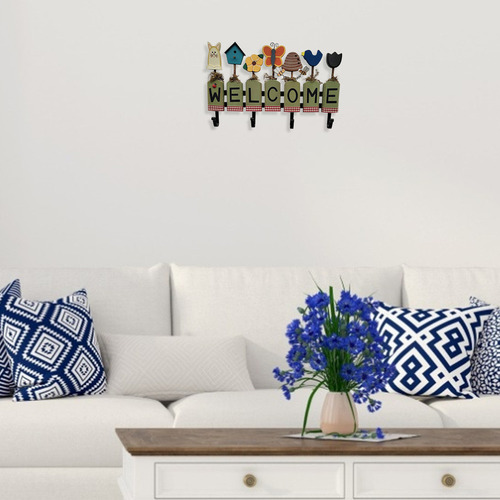 Gancho De Pared De Bienvenida Para Colgar En Forma De O, De