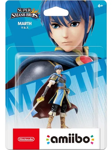 Amiibo Marth Nintendo Super Smash Bros. 19.1x12.8 Cm