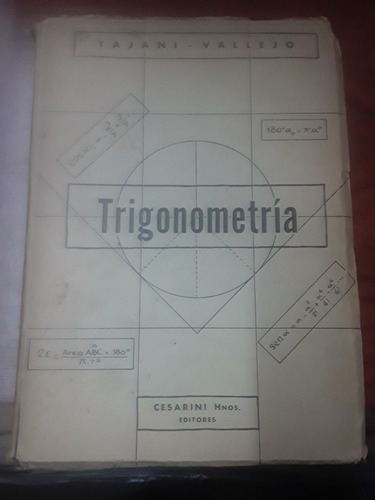 Libro Trigonometria - Tajani Vallejo - Ed. Cesarini 