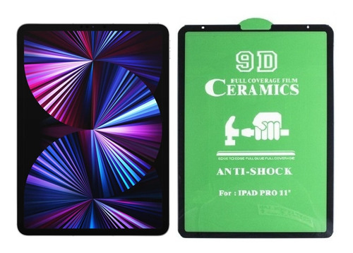 Vidrio Protector Ceramico Para iPad Pro 11'' 2021 