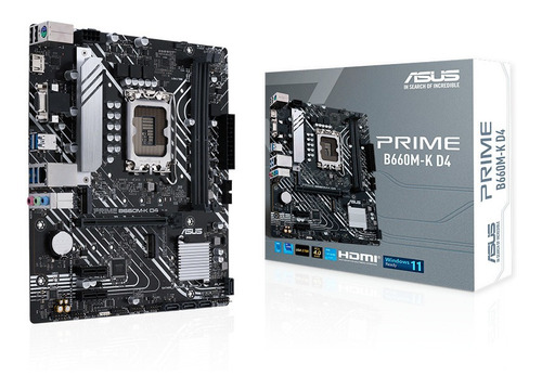 Board Asus Prime B660m- K D4 (socket 1700)