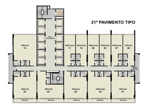 Imagem 21 de 22 de International Trade Center Sala Comercial 37,47m2 No Costa Azul - Uni241 - 32809558