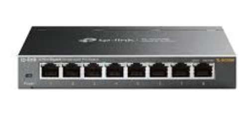 Switch Tp-link Tl-sg108e Gigabit Inteligente De 8 Puertos