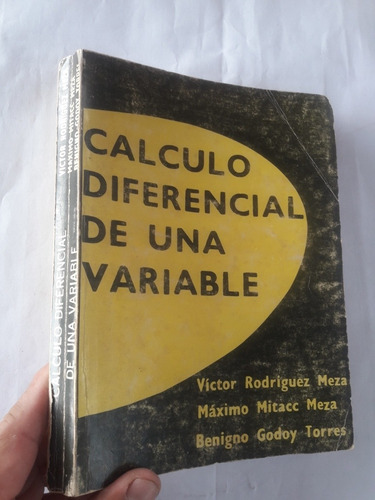 Libro Calculo Diferencial De Una Variable Mitac Meza