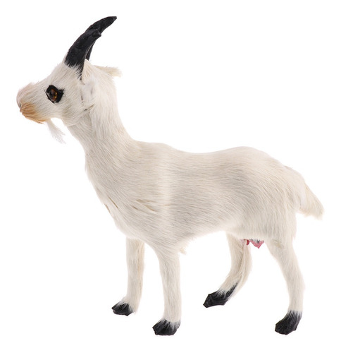 Imagen 10 de 11 de Figuras De Animales De Cabra Real Stanidng Faux Modelo
