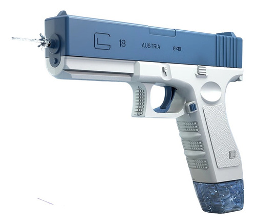Pistola De Agua Eléctrica Modelo Glock Entretenida Verano