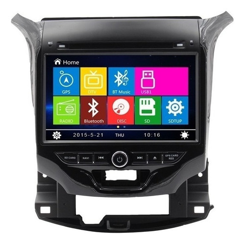 Chevrolet Cruze 2016-2018 Estereo Dvd Gps Touch Estereo Wifi