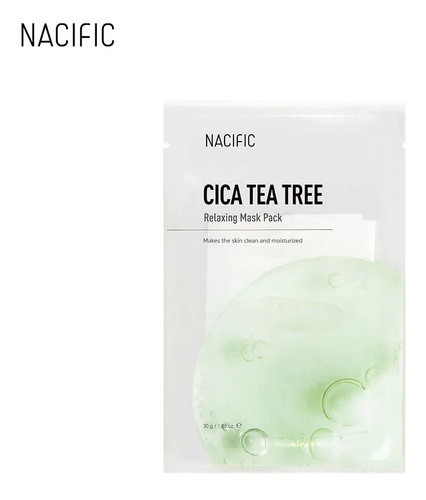 Mascarilla Nacific Cica Teatree Relaxing Mask Pack