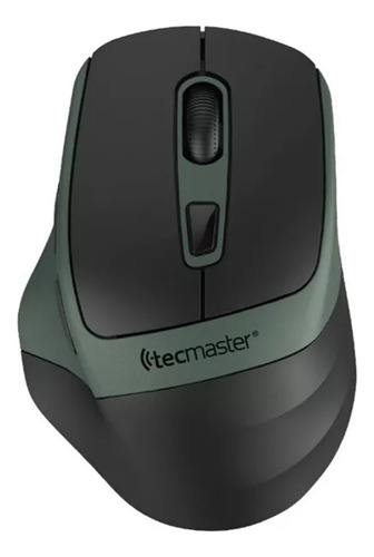 Mouse Tecmaster Dual Bluetooth Recargable Inalámbrico Verde