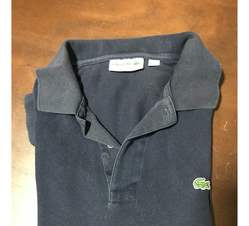 Remera Lacoste Negra