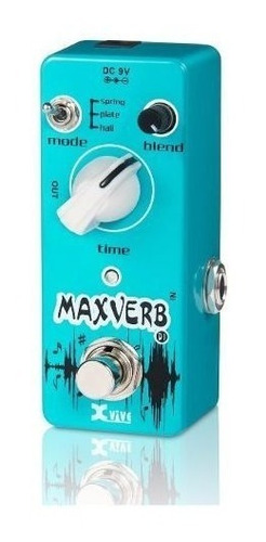 Pedal De Efecto Reverb Camara Xvive Maxverb D1 Para Guitarra