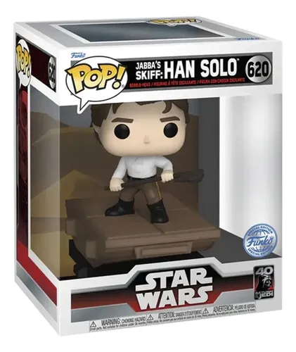 Funko Pop Star Wars Return The Jedi Han Solo 620 Deluxe