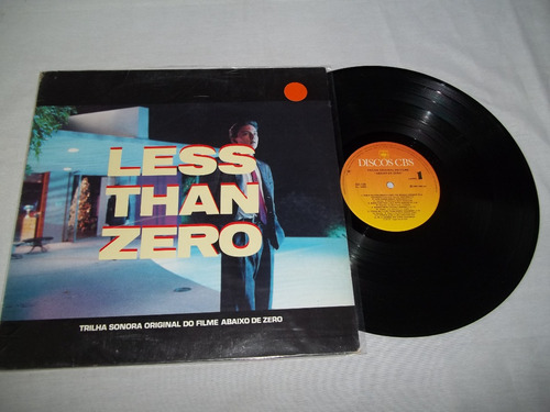 Lp Vinil - Less Than Zero - Trilha Sonora