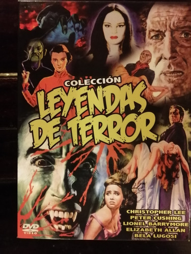 Dvds Leyendas De Terror 6 Películas Clásicas 