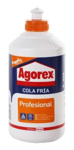 Adhesivo Agorex Cola Fria Profesional 500 Gr