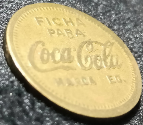 Ficha Antigua Coca Cola Vendedoras Automáticas (Usado)