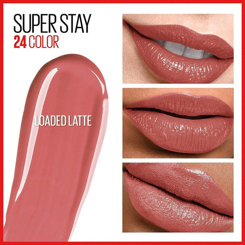 Batom Maybelline Super Stay 24 Color Superstay Cor 235 Loade