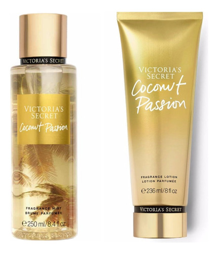 Set De Regalo Victoria's Secret Coconut Passion + Bolsa