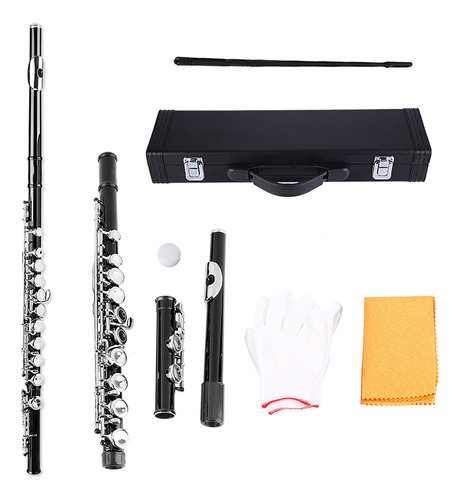 Kit De Almacenamiento Para Principiantes Flute Lade C Key, 1