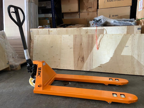 Zorra Hidráulica 1500 Kg Reforzada Manual Pallet Negro