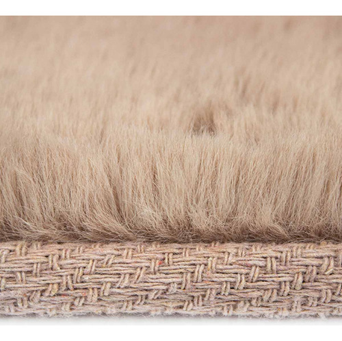 Tapete Decorativo Dib Skin Medida 60x100 Cm Color Taupe Ancho 60 Cm Color Marrón Claro Diseño De La Tela Peludo Largo 100 Cm