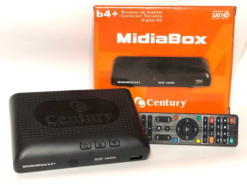 Kit 4 Receptor E Conversor Midiabox B4 Century Midia Box B4
