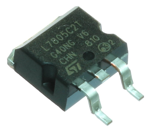 5 * L7805c2t - Regulador De Tensão 5v 7805 Smd D2pak