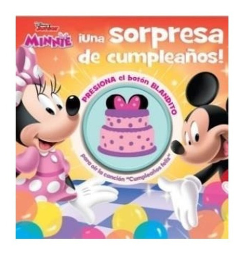 Libro Una Sorpresa De Cumpleaños Minnie Disney Dial Book