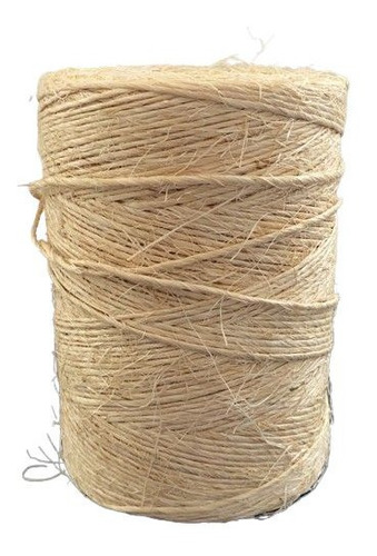 Fio De Sisal Barbante 1kg Com 500mts Para Artesanato