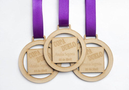 Medallas Personalizadas Deportivas Graduación Pack10