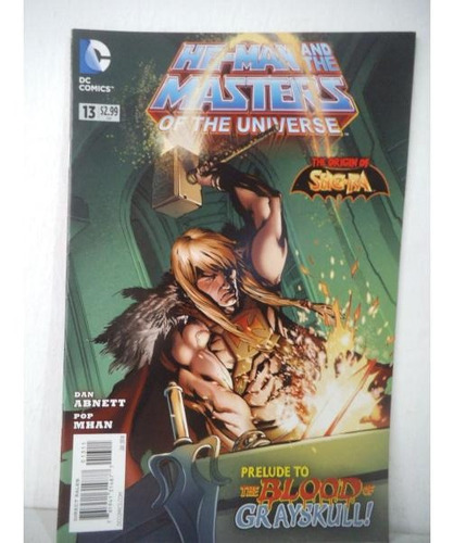 Heman Masters Of The Universe 13 Edit. Dc Comics En Ingles