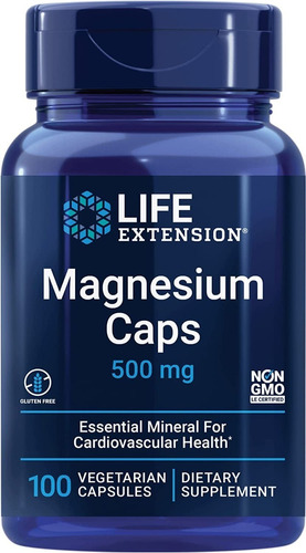 Life Extension Magnesium Caps 500mg  100 Capsulas