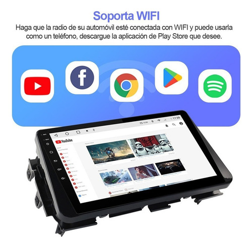 Zk Estéreo Android Para Nissan Kicks Micra 2016-2020 Cámara
