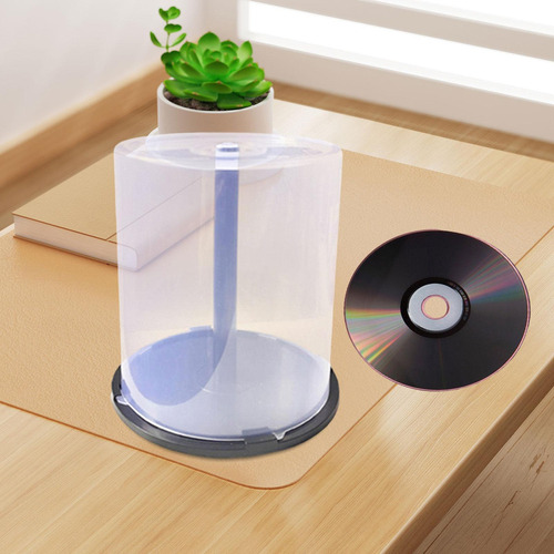 Cubo De Almacenamiento De Cd Estuche De Cd Caja De Cd Y Dvd
