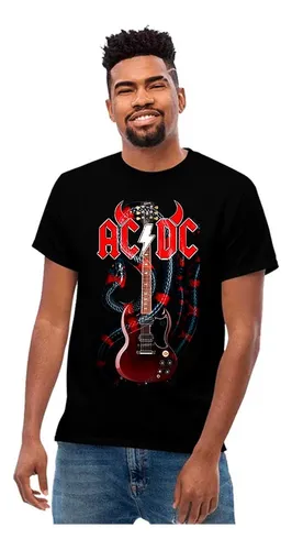 Playeras de ac dc originales hotsell