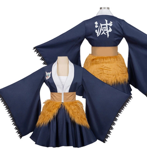 Disfraz De Cazadora De Demonios Para Mujer, De Hashimira Inosuke