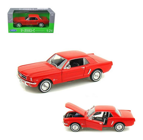 Auto Ford Mustang Coupe Hardtop 1964 1:24 Welly Original St