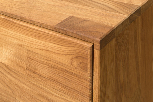 Imagen 5 de 7 de Mueble Tv 100% Madera Maciza De Roble Ref: Maciza02