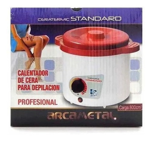 Imagen 4 de 7 de Fundidor Calentador Cera 1 Kg Arcametal Standard Depilación