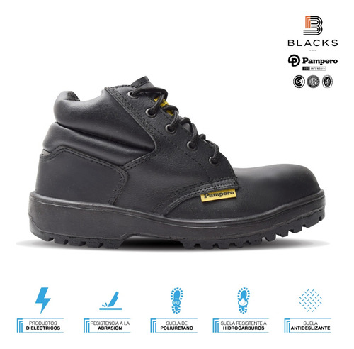 Imagen 2 de 6 de Botines De Seguridad 249 Ice Pampero Con Puntera De Acero