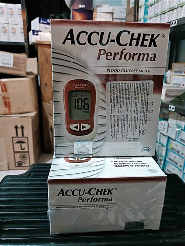 Glucómetro Accu Chek Performa (nuevos) Blanco (Usado)