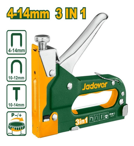 Engrapadora Manual 3 En 1 Jadever Jdgu2614