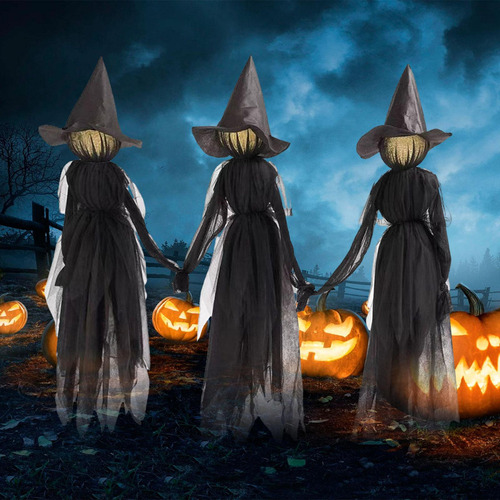Adorno De Manos De Brujas Gritando, 3 Decoraciones De